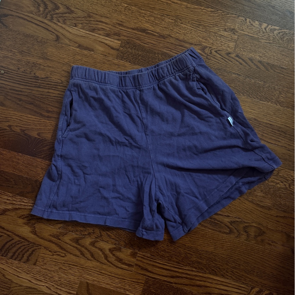 Le Bon Shoppe Purple Flared Basketball Women's Casual Lounge Shorts - L - Picture 3 of 3